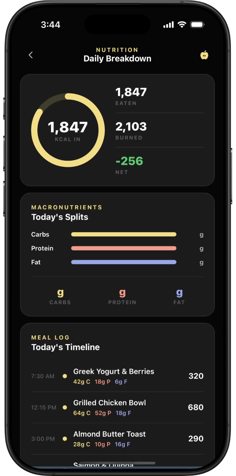 Personal Health Dashboard — screen 5
