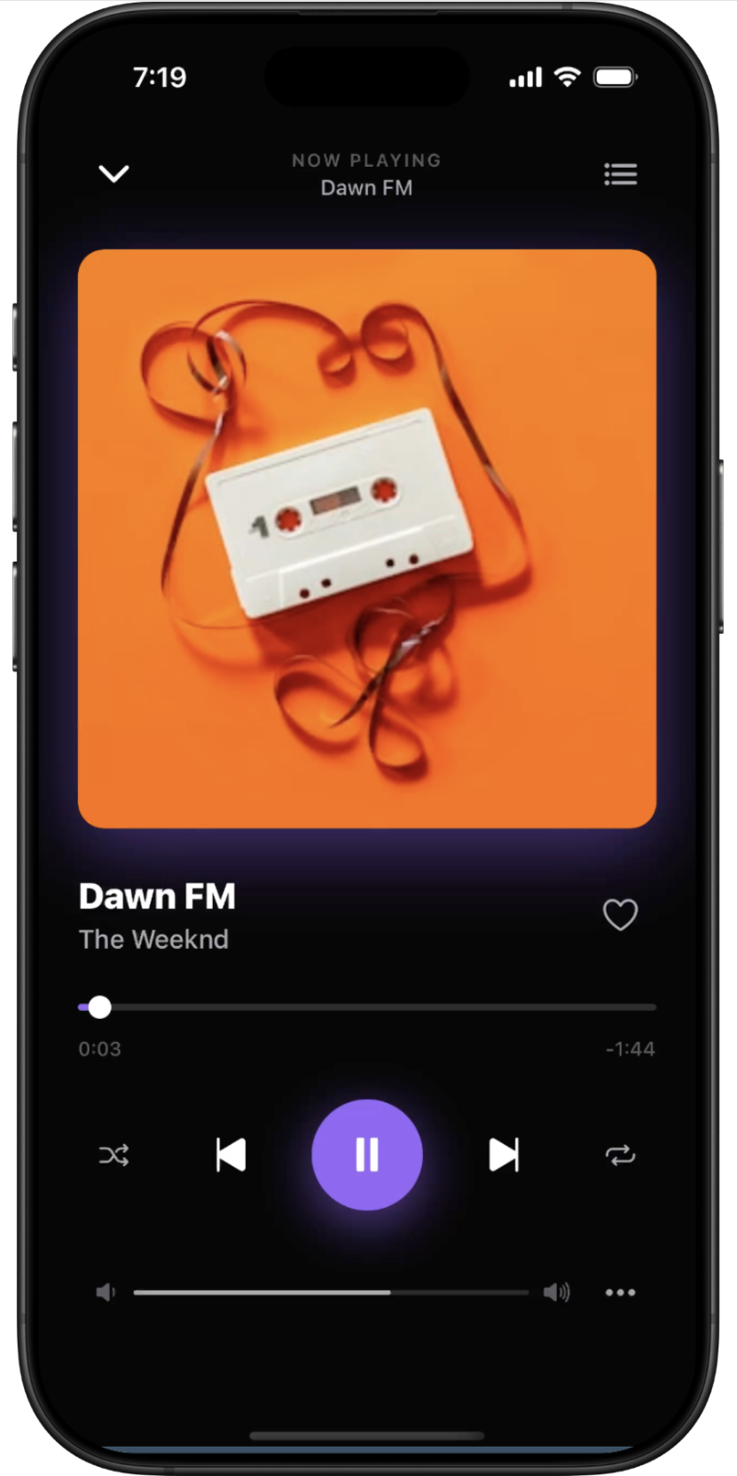 MusicStream — screen 4