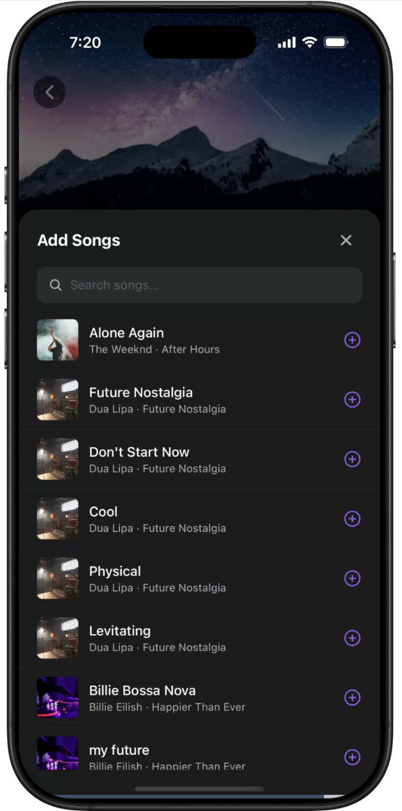MusicStream — screen 5