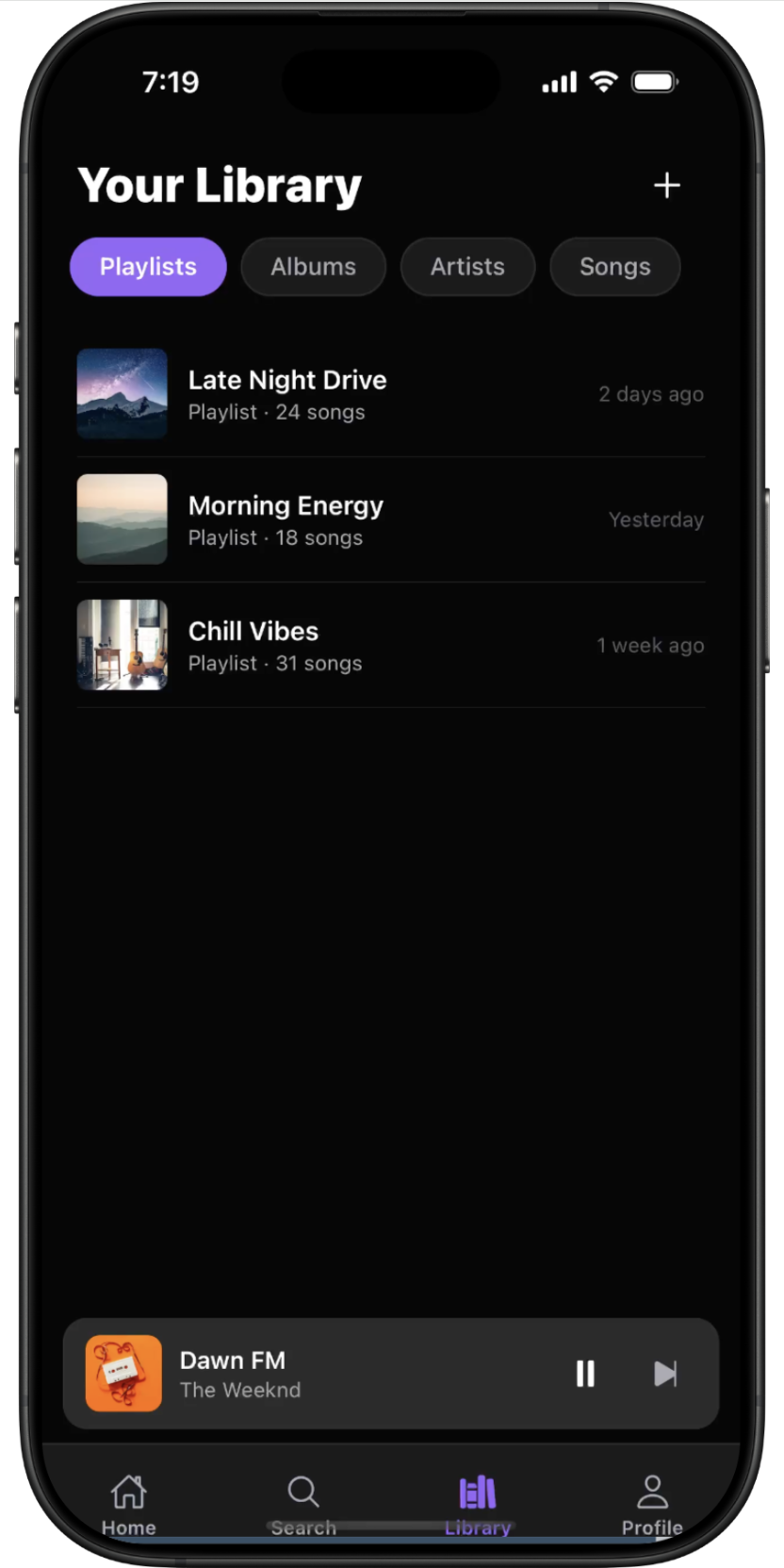 MusicStream — screen 8