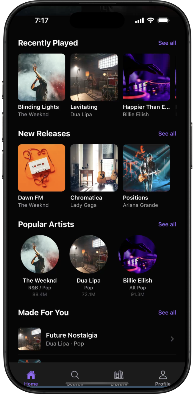 MusicStream — screen 9