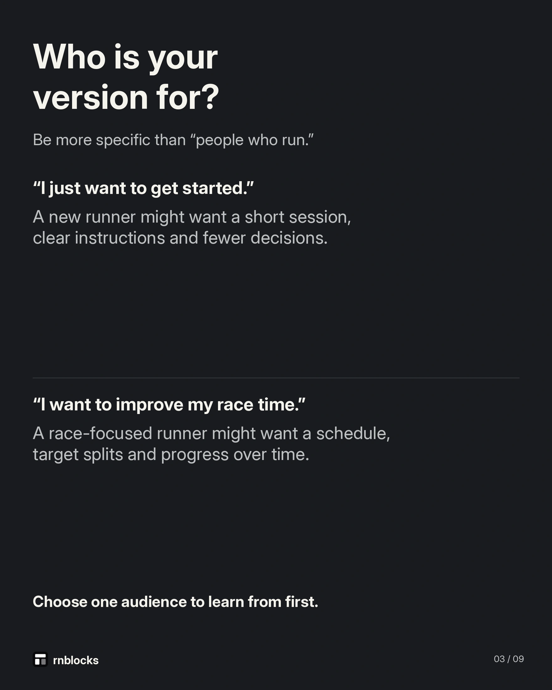 The useful distinction is the audience and problem, not whether the category already exists.