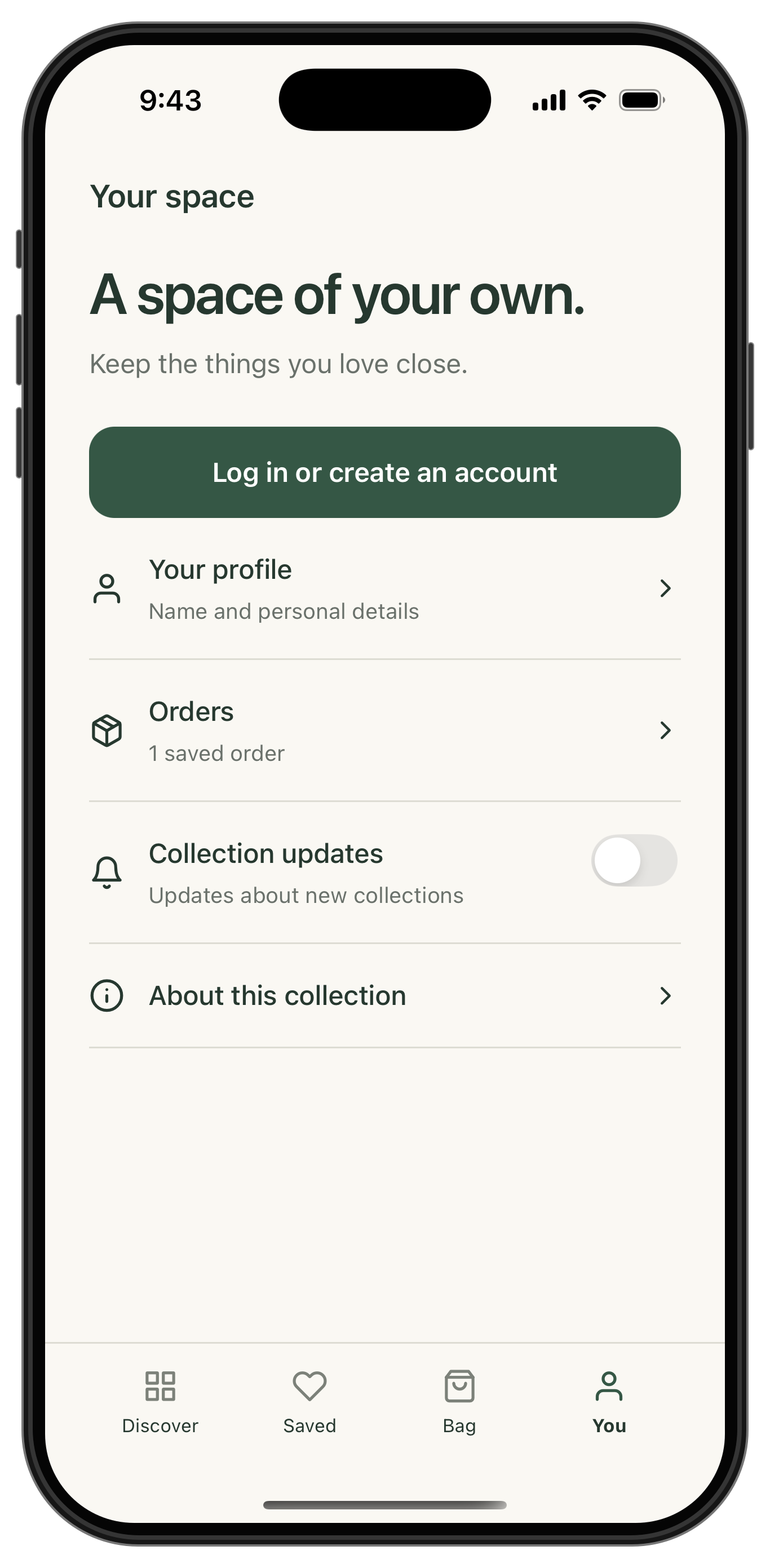 Build a Homewares Shopping App, app screenshot 7