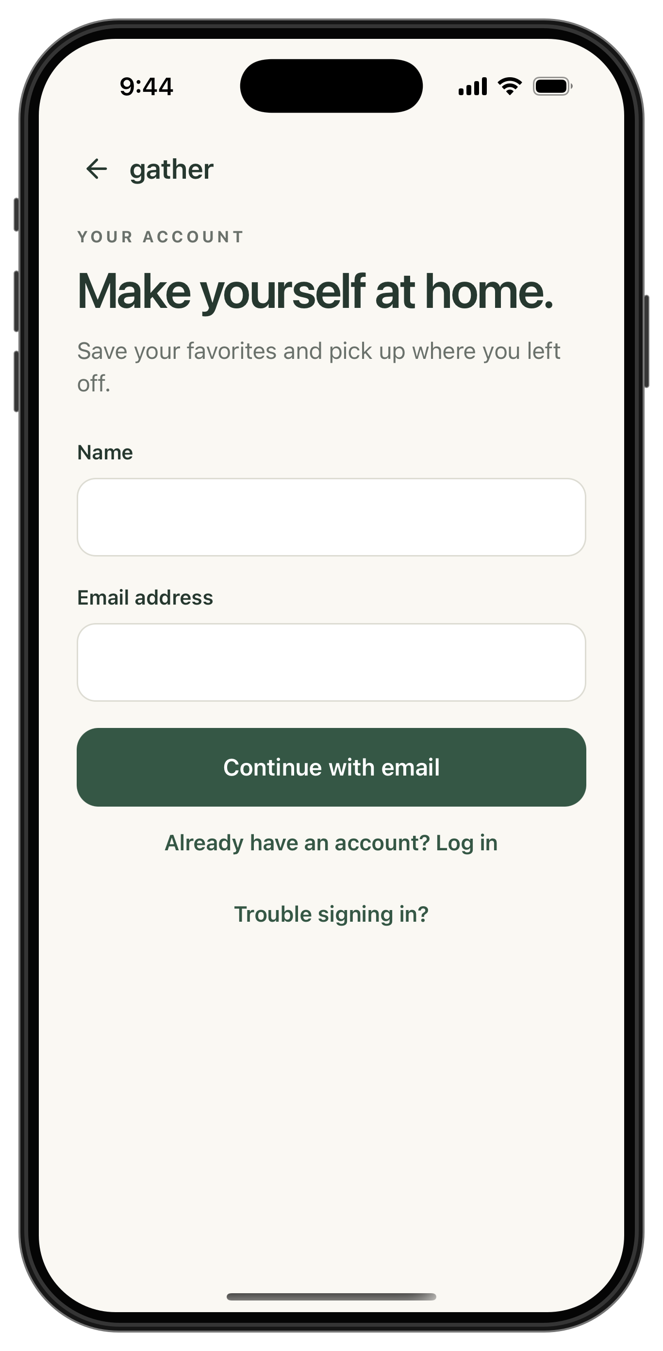 Build a Homewares Shopping App, app screenshot 8