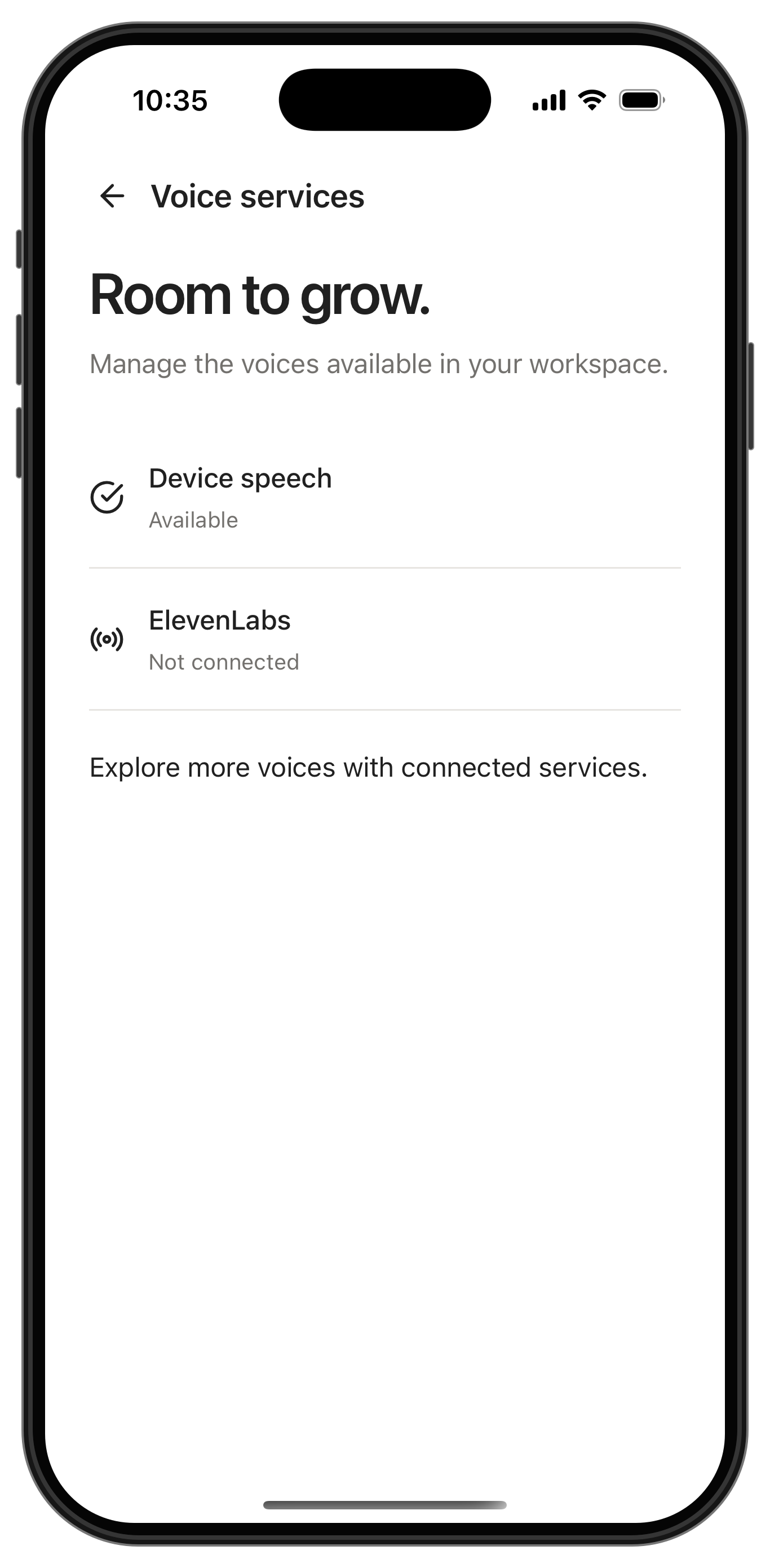 Build a Text-to-Speech App, app screenshot 13